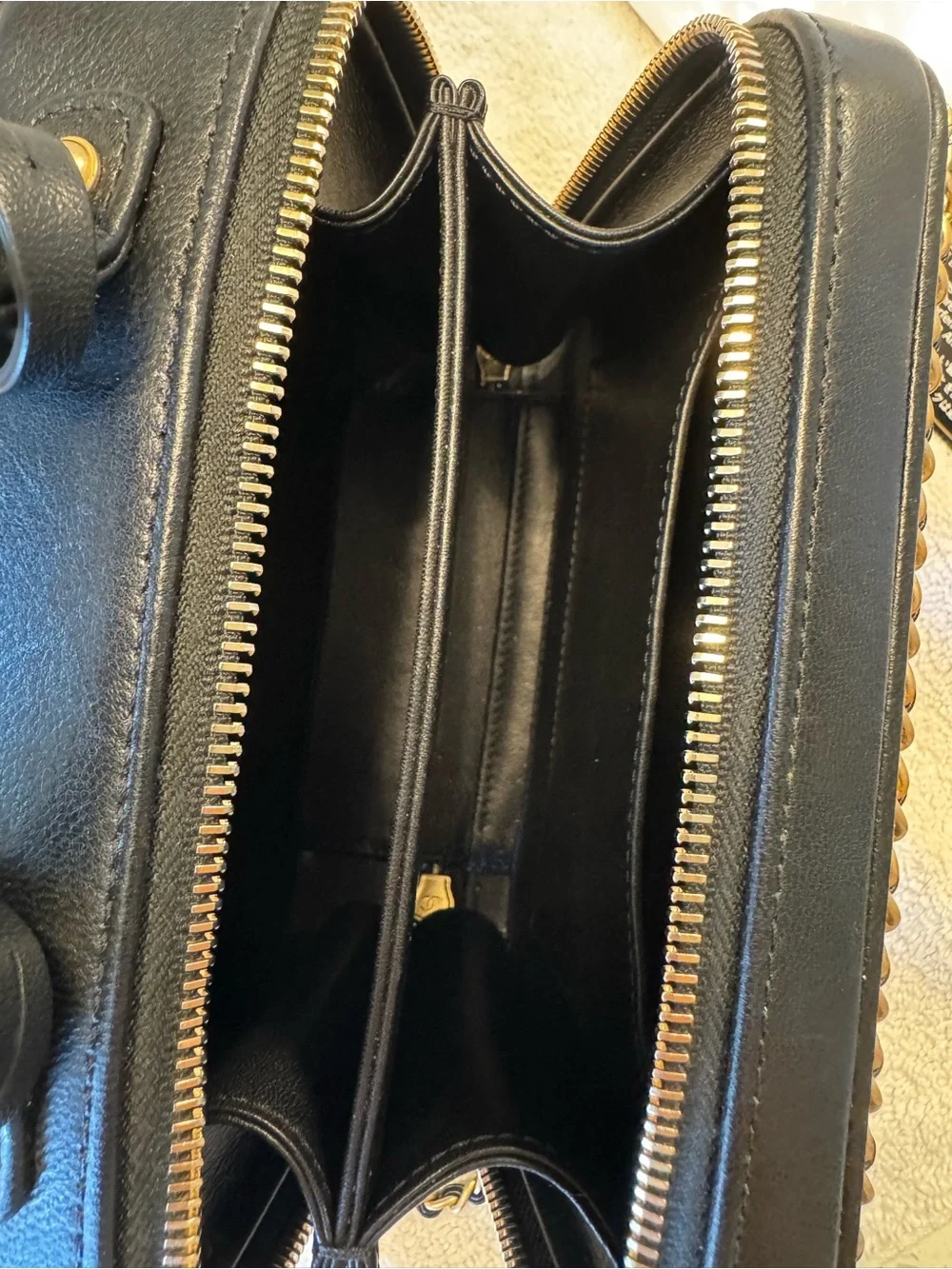 Chanel Filigree Vanity Case